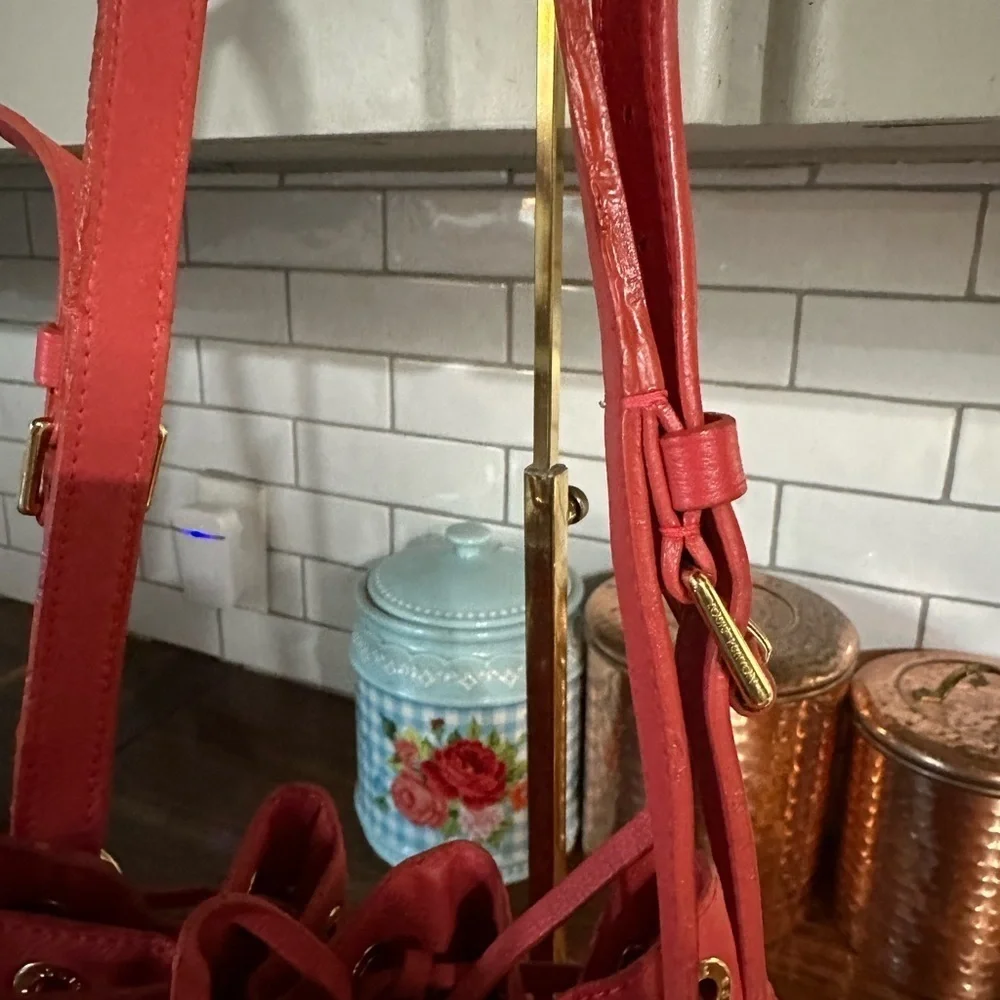 Louis Vuitton Pink Hobo Bag with Perforated Design